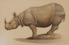 Große Rhinoceros, magischer Realismus des 20. Jahrhunderts, Künstler der Cleveland School