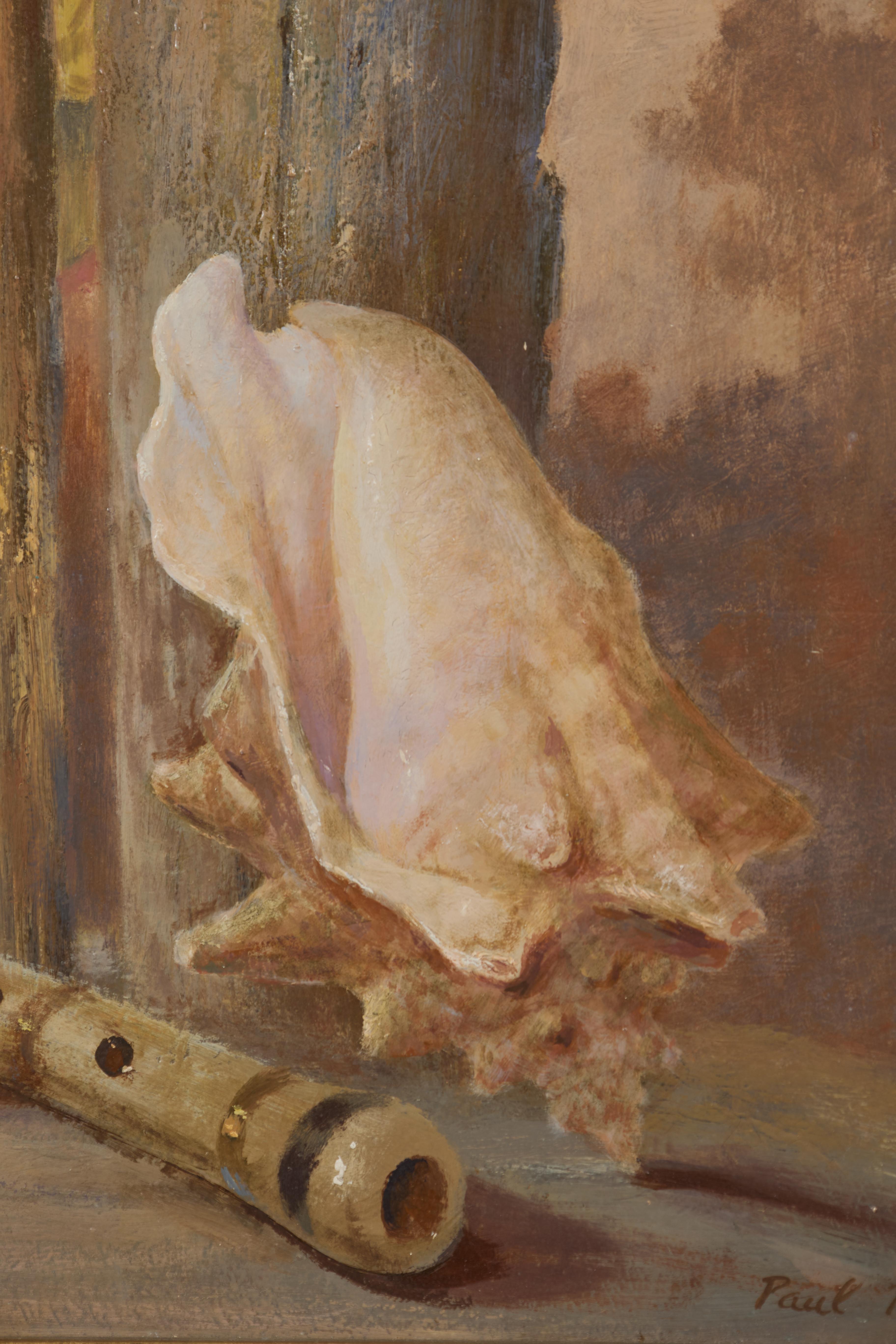 Mid-20th Century Magical Realism, Surrealist Painting, Cleveland School Artist For Sale 1