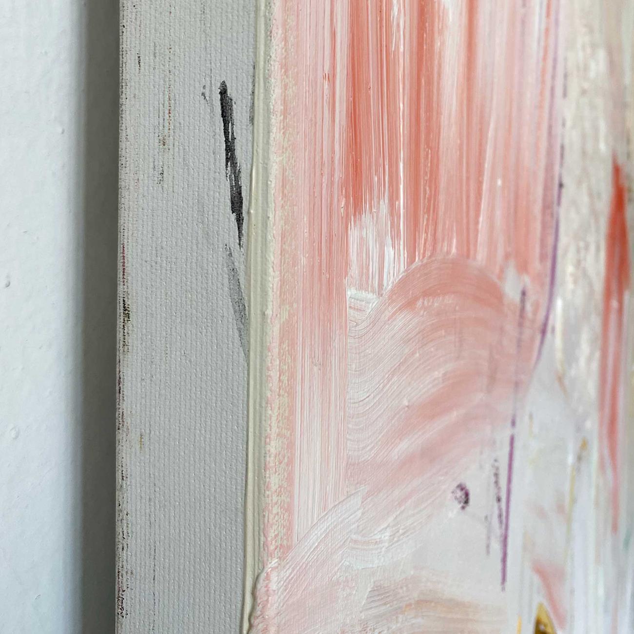 Il giardino di Helen - Dietro il cancello (pittura astratta) in vendita 6