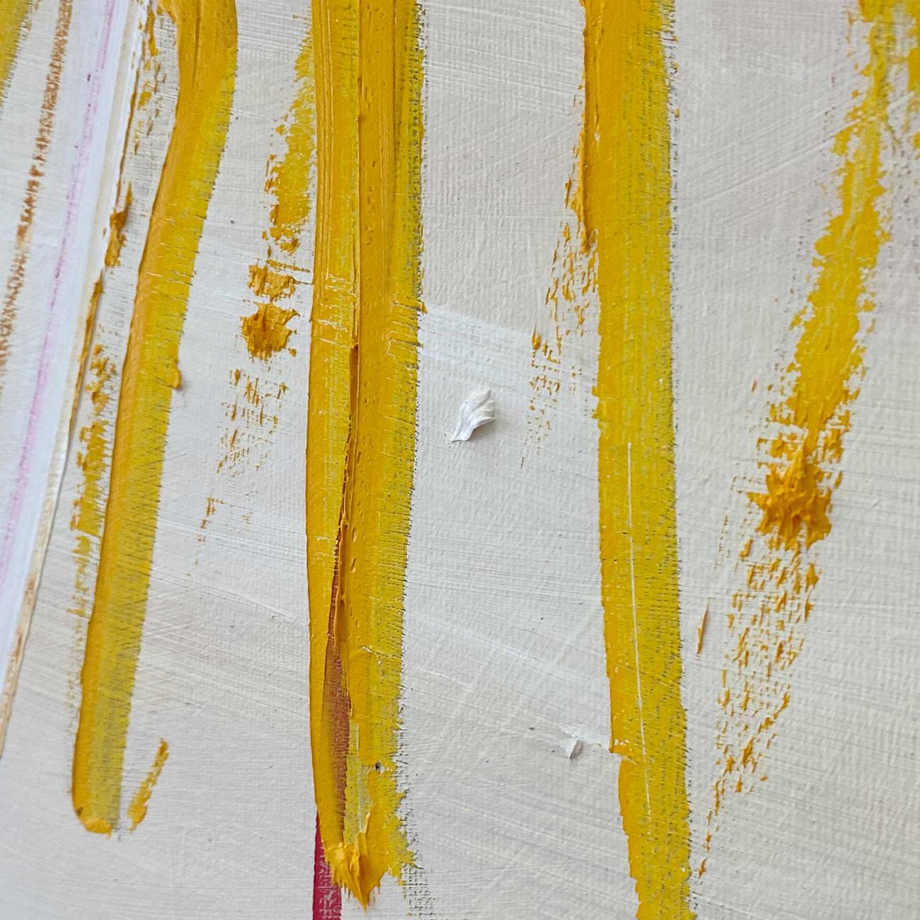 Il giardino di Helen - Dietro il cancello (pittura astratta) in vendita 2