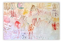 Il giardino di Helen - Dietro il cancello (pittura astratta)