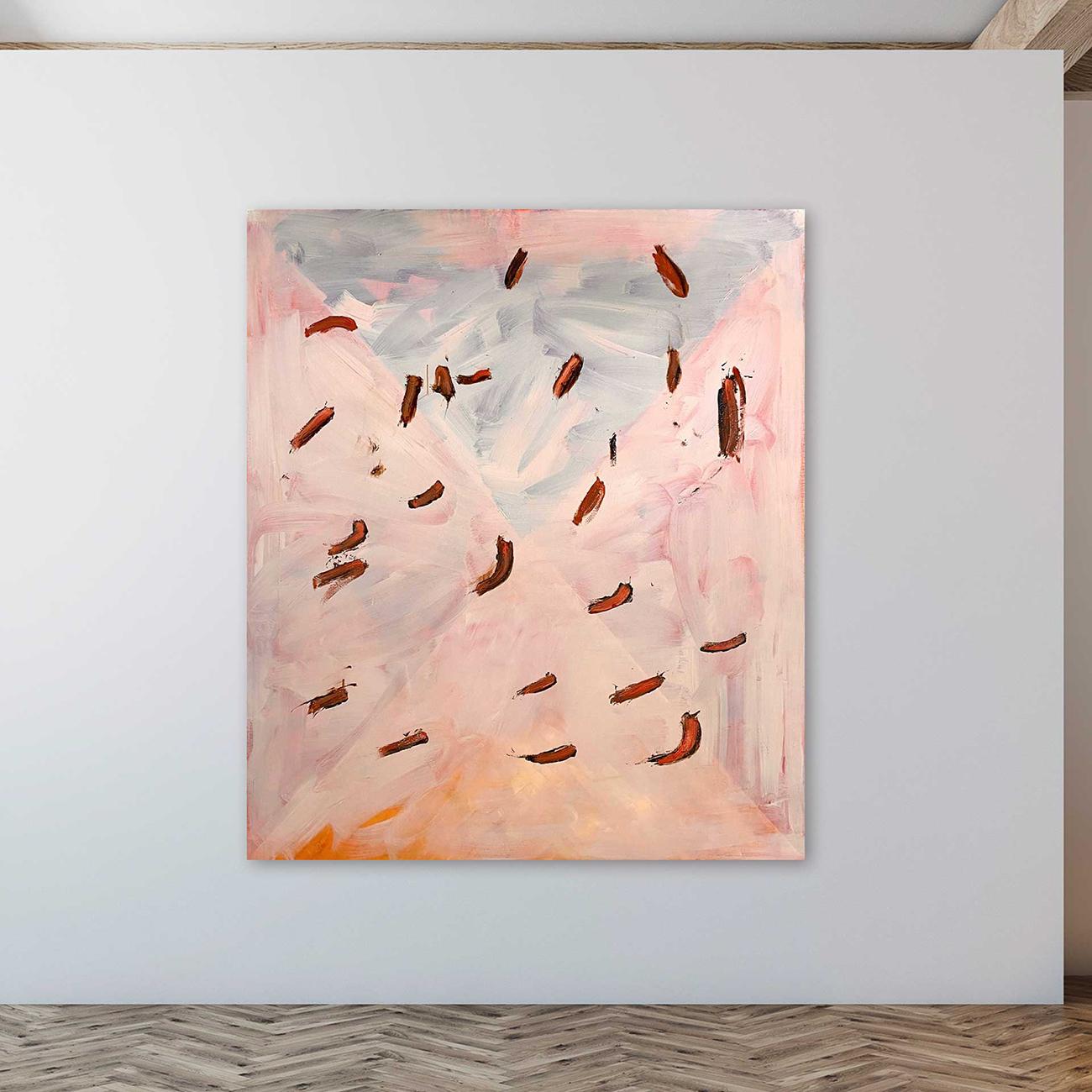 Primavera (pittura astratta) - Painting Astratto di Paul Richard Landauer