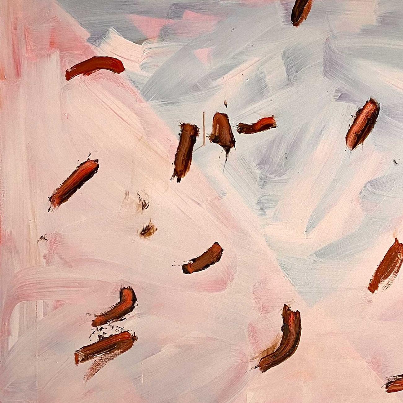 Primavera (pittura astratta) - Abstract Painting Beige di Paul Richard Landauer