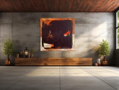 Untitled Almost Black (Abstract painting)