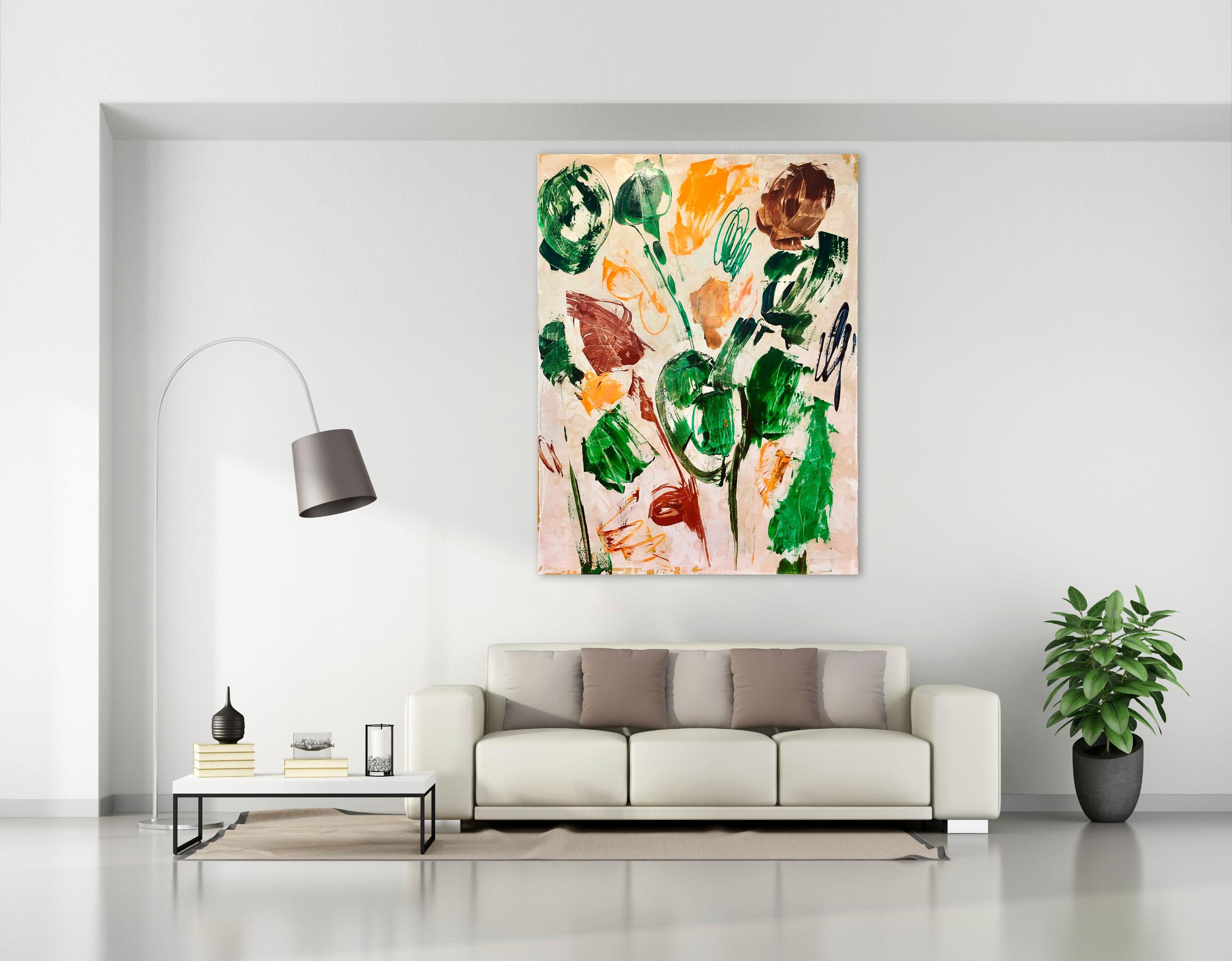 Senza titolo (n. 5) (Pittura astratta) - Painting di Paul Richard Landauer