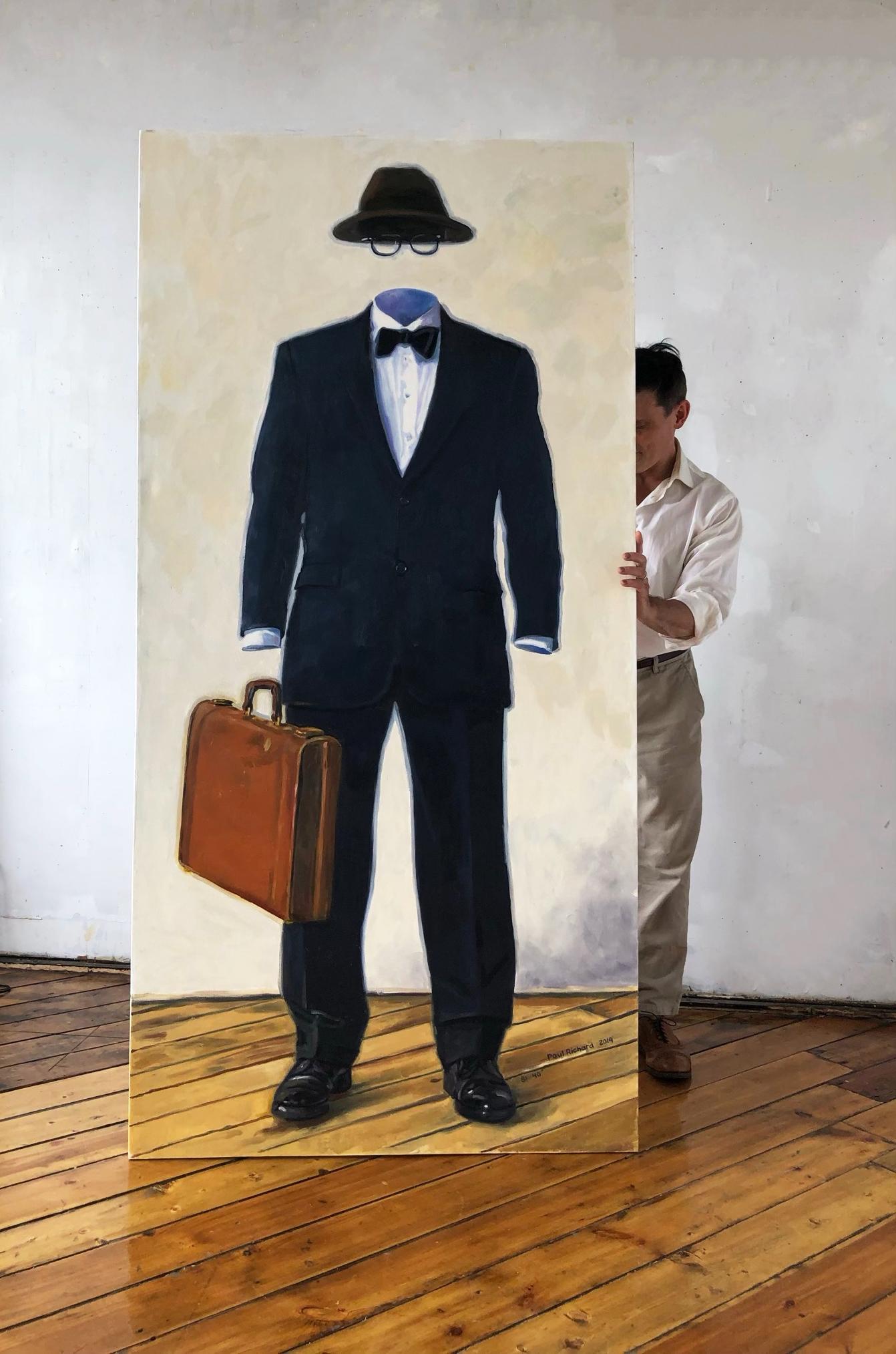 Invisible Man - Painting by Paul Richard