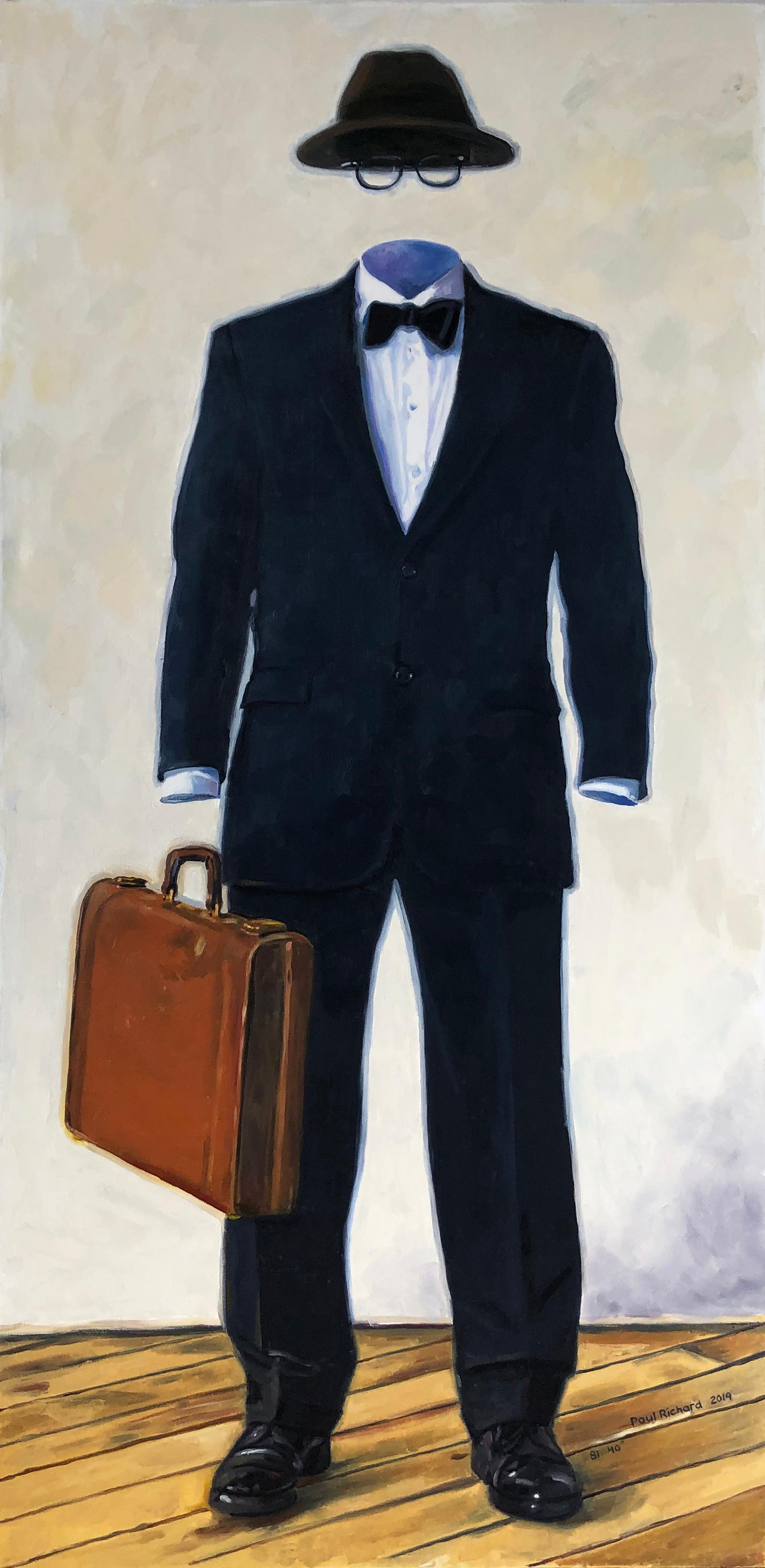 Paul Richard Portrait Painting - Invisible Man