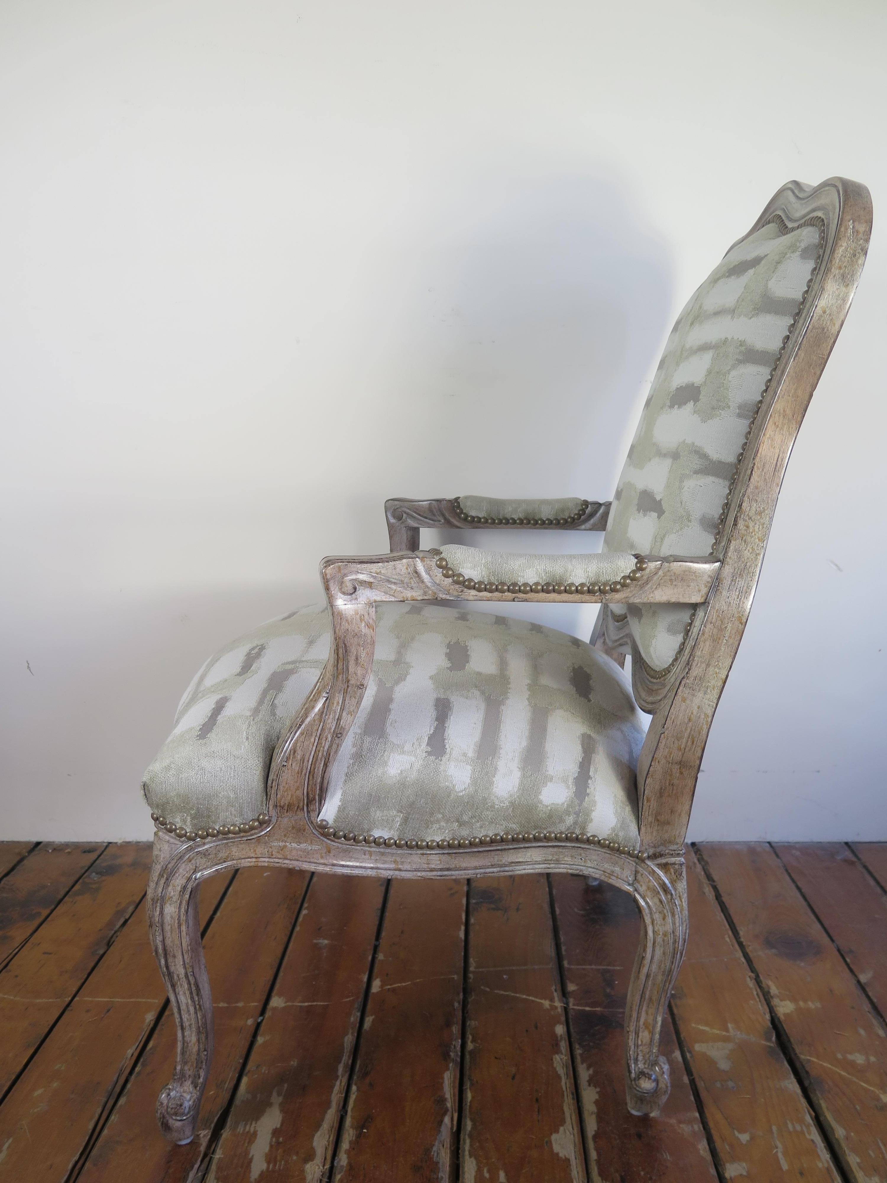 Paul Robert Linen Chair 2