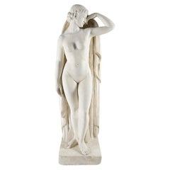 Paul Rocheil, L'aurore (La aurora) Escultura clásica de desnudo, Francia, hacia 1930