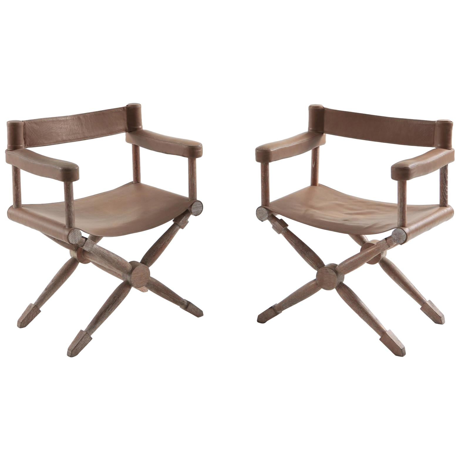 Paul Rodocanachi Art Deco 
Rodo
 Chairs for Jean-Michel Frank