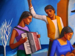 Harlekin II: Zeitgenössische figurative Ölmalerei