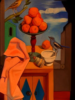 Metaphysical Still-Life   Contemporary  Oil Painting
