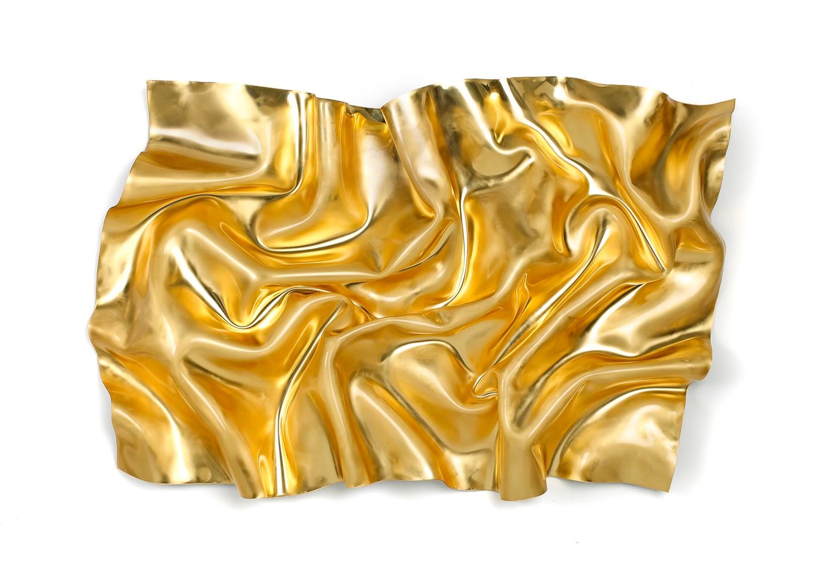Gold Mind - Sculpture by Paul Rousso