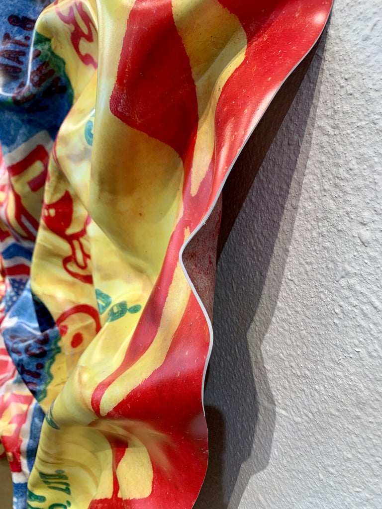 Paul Rousso - Popeye Bubble Gum Wrapper, Paul Rousso Pop-Art Hand ...