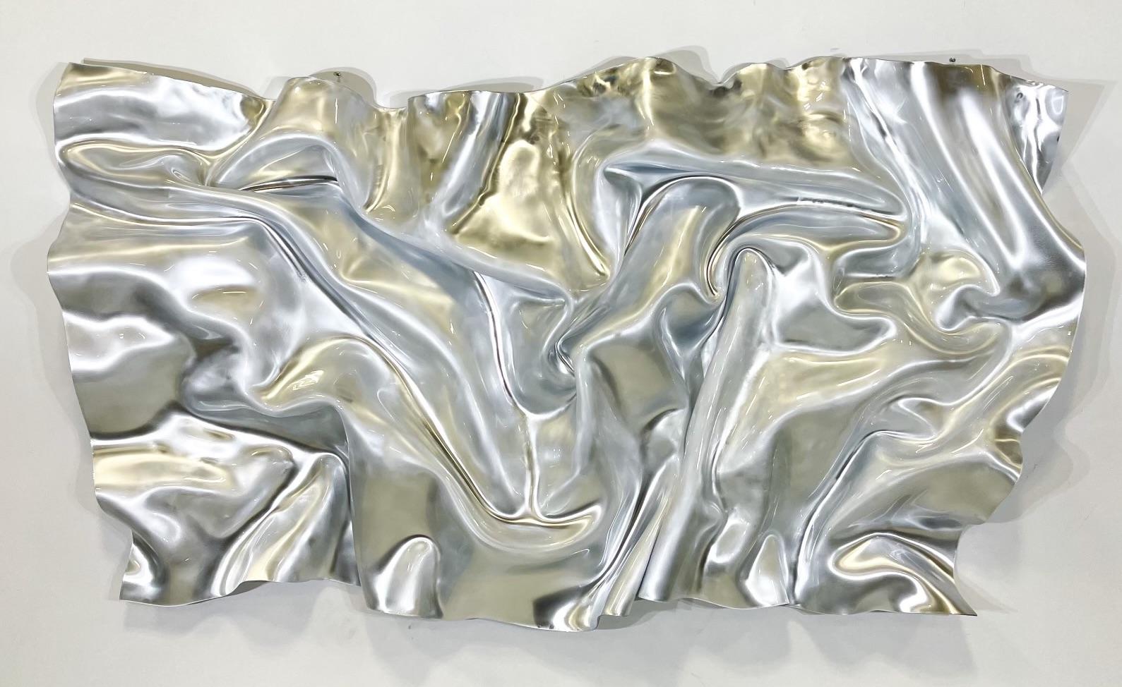 Silberne Morgendämmerung – Sculpture von Paul Rousso
