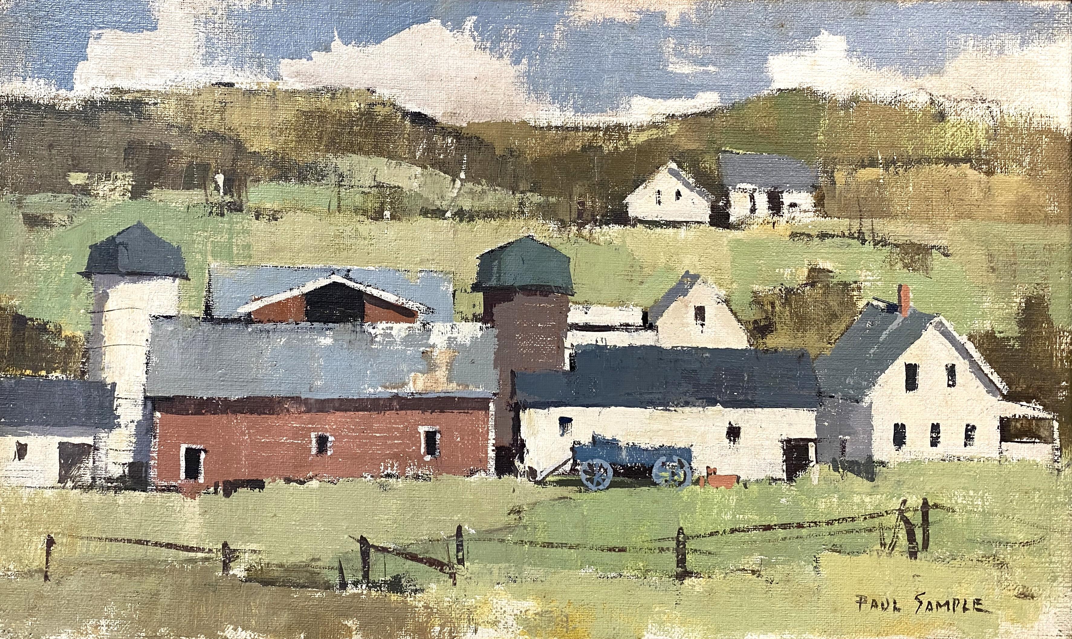 Vermont Farm - Painting by Paul Sample