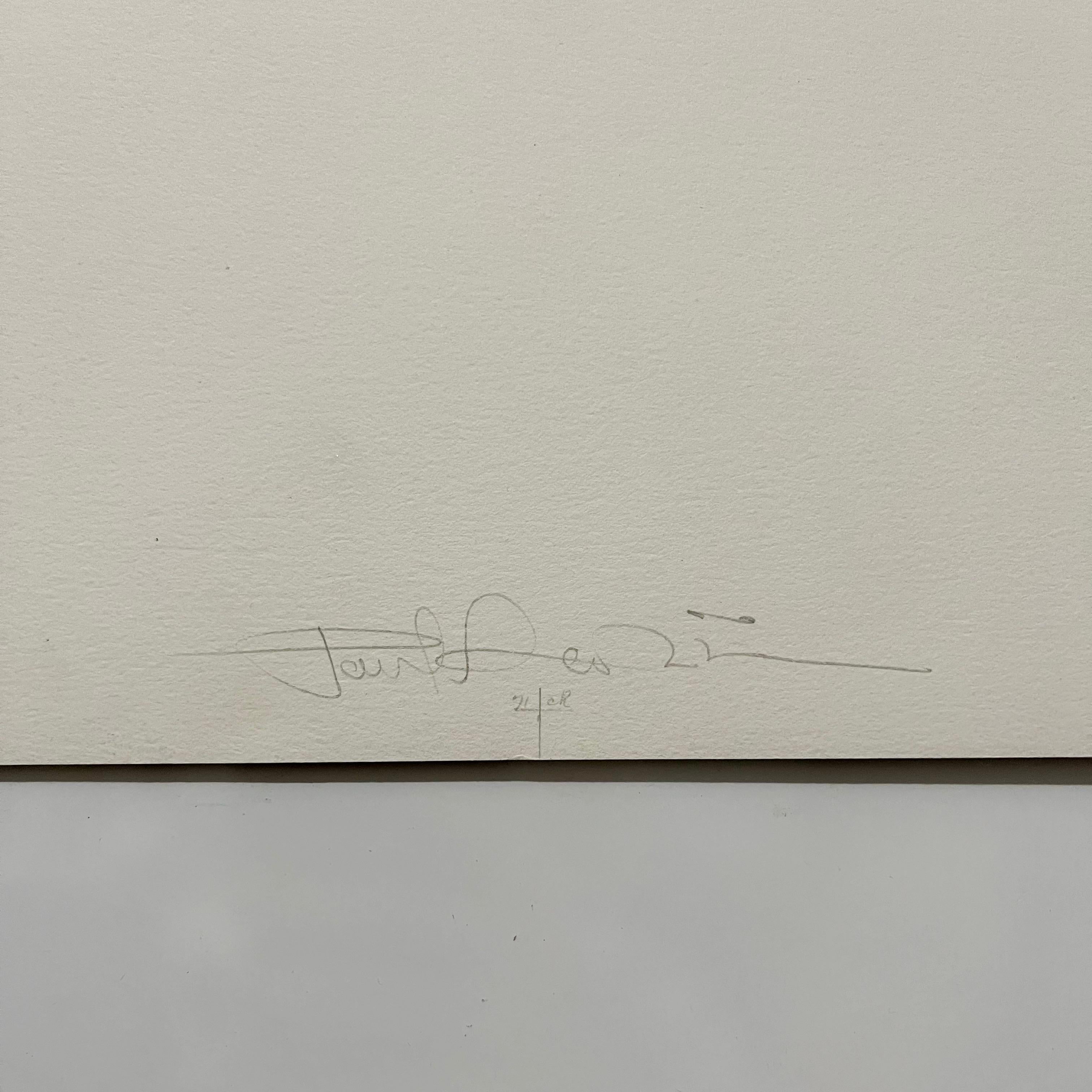 1971 Tamarindo Impresión Paisaje Litografía Paul Sarkisian Foto Realista Americana en venta 3