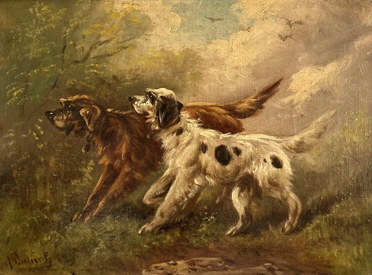 Paul Schouten est né en 1860 à Paris et est décédé en 1922 à Watermael-Boitsfort. Il était un peintre paysagiste belge et demi-frère du peintre animalier Henry Schouten. Il avait une préférence pour les animaux et les paysages réalistes, comme ces