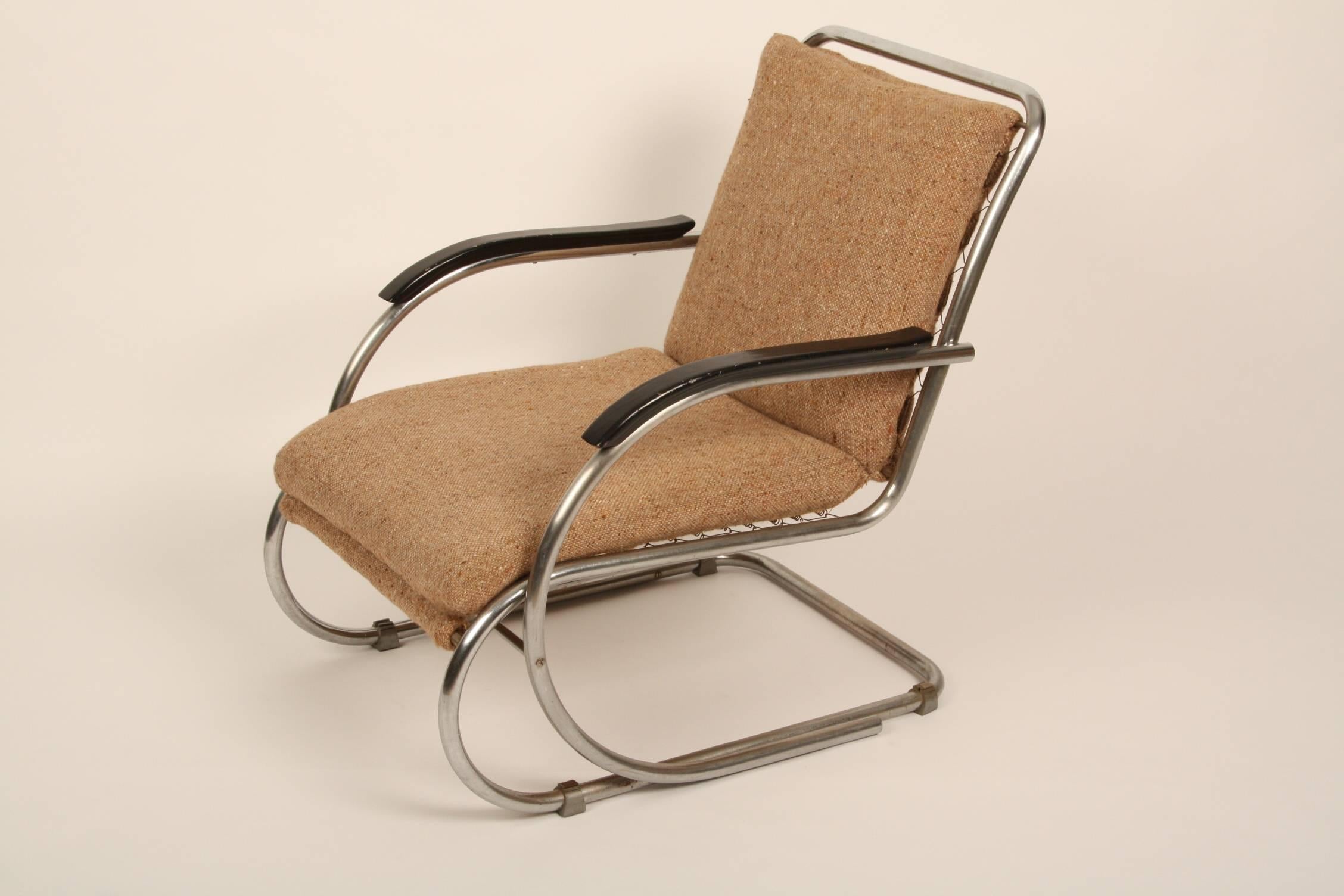 Paul Schuitema Tube Chair D3 from 1934 Gispen Area 6