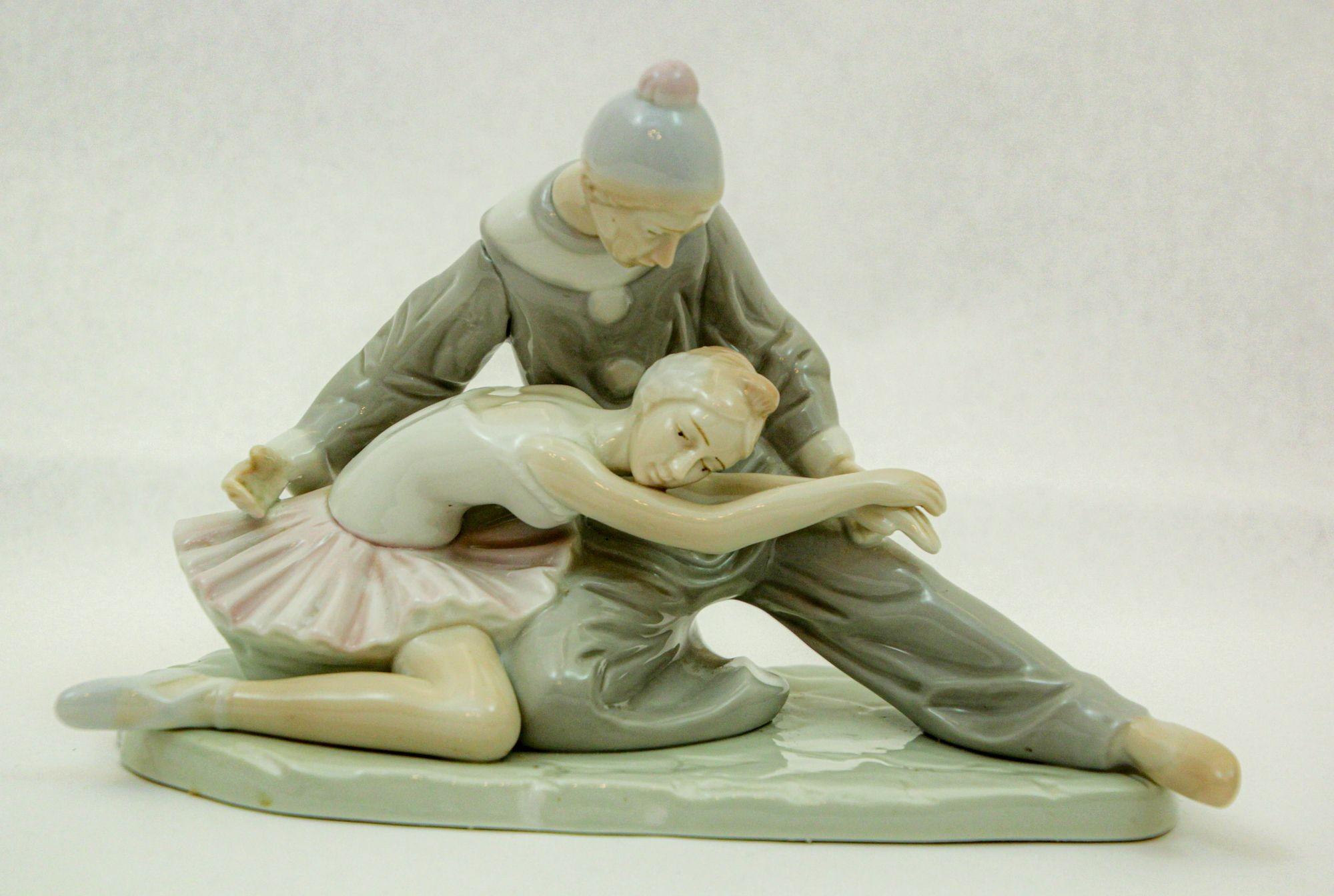 Paul Sebastian Ballet Dancer and Ballerina Porcelain Figurine 1980 2