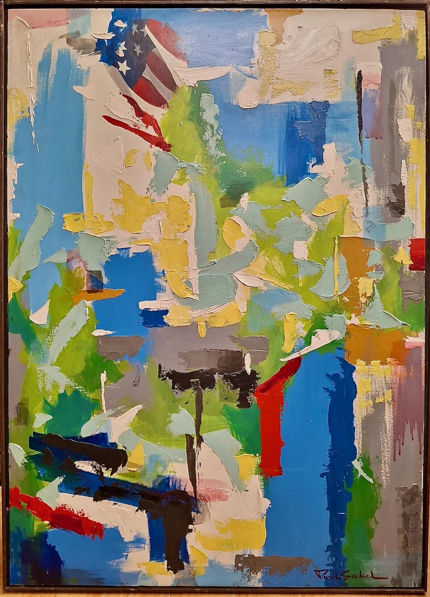 Abstract Painting de Paul Seckel - "Americana 2"