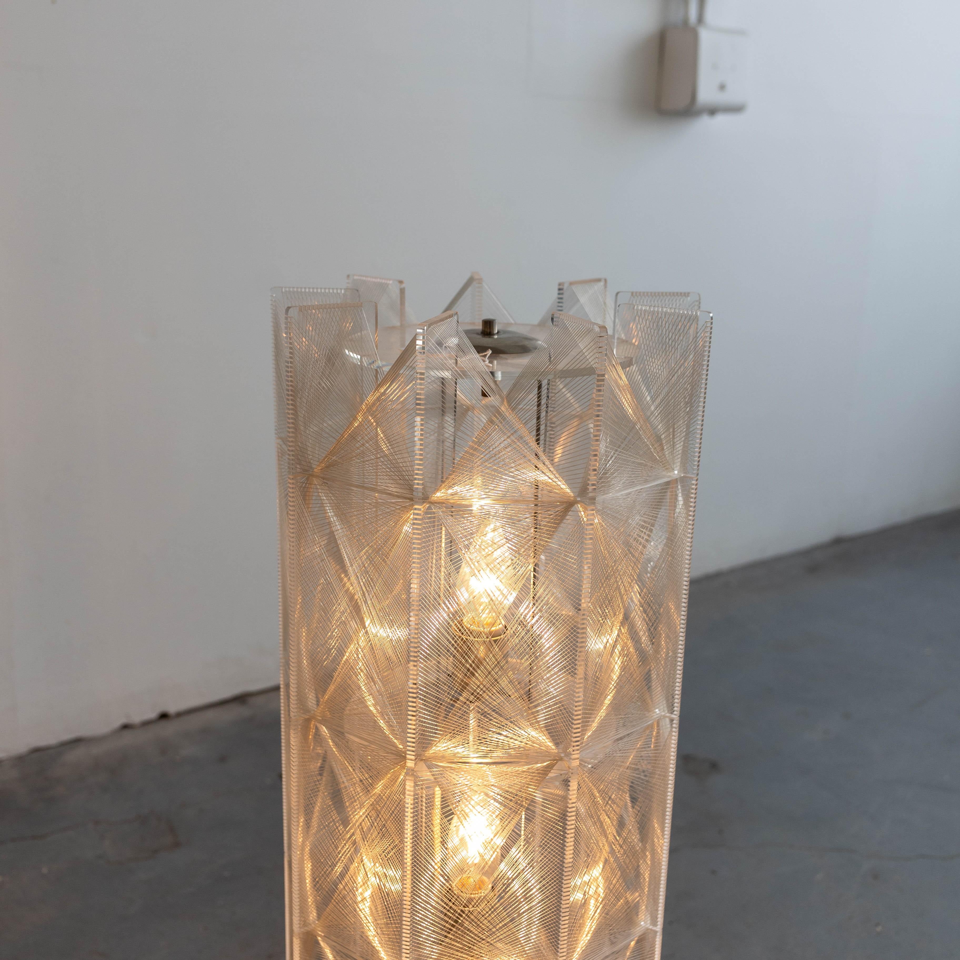 German Paul Secon Floor Lamps
