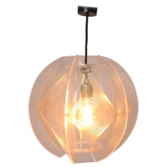 Paul Secon Spider Web Hanging Lamp