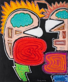 German Contemporary art by Paul Sergounine - First Kiss