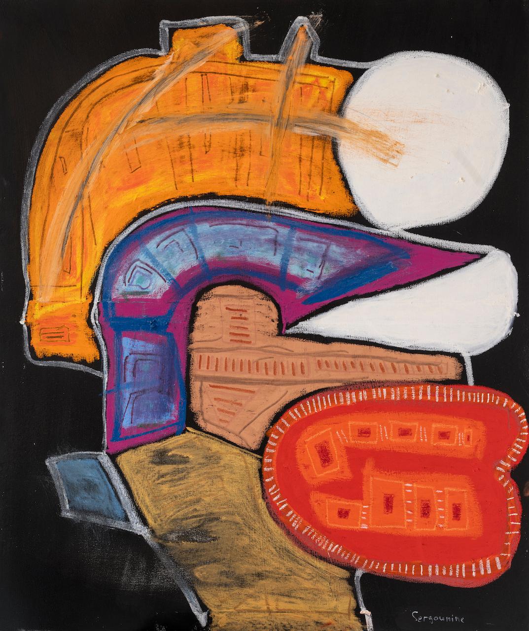 German Contemporary art by Paul Sergounine - Mind Mechanics 2
