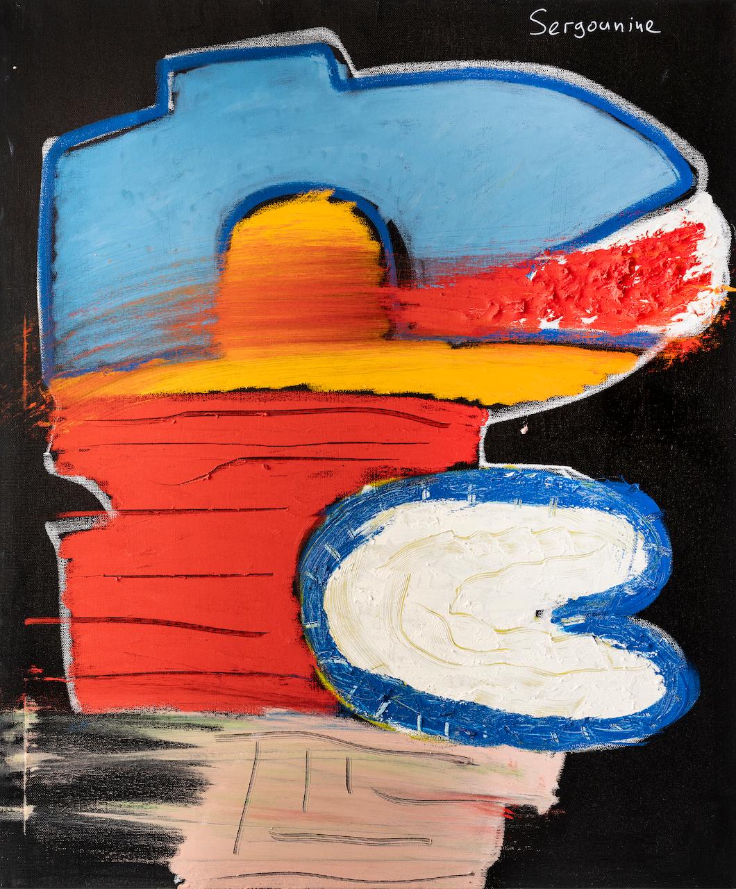 German Contemporary art by Paul Sergounine - Mind Mechanics 4