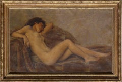 Nu couché, peinture à l'huile de Paul Sieffert, vers 1940