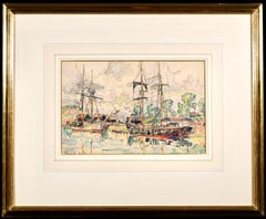 Paimpol - Die postimpressionistische Aquarelllandschaft von Paul Signac