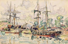 Paimpol - Die postimpressionistische Aquarelllandschaft von Paul Signac
