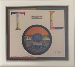 Applicazione del Circolo Cromatico di Charles Henry; locandina del Théâtre-Libre