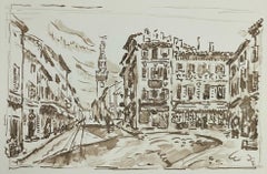 Signac, Avignon. Le motif de Jongkind, Signac Dessins (after)