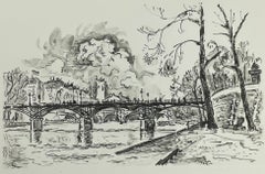 Vintage Signac, Pont des Arts, Signac Dessins (after)