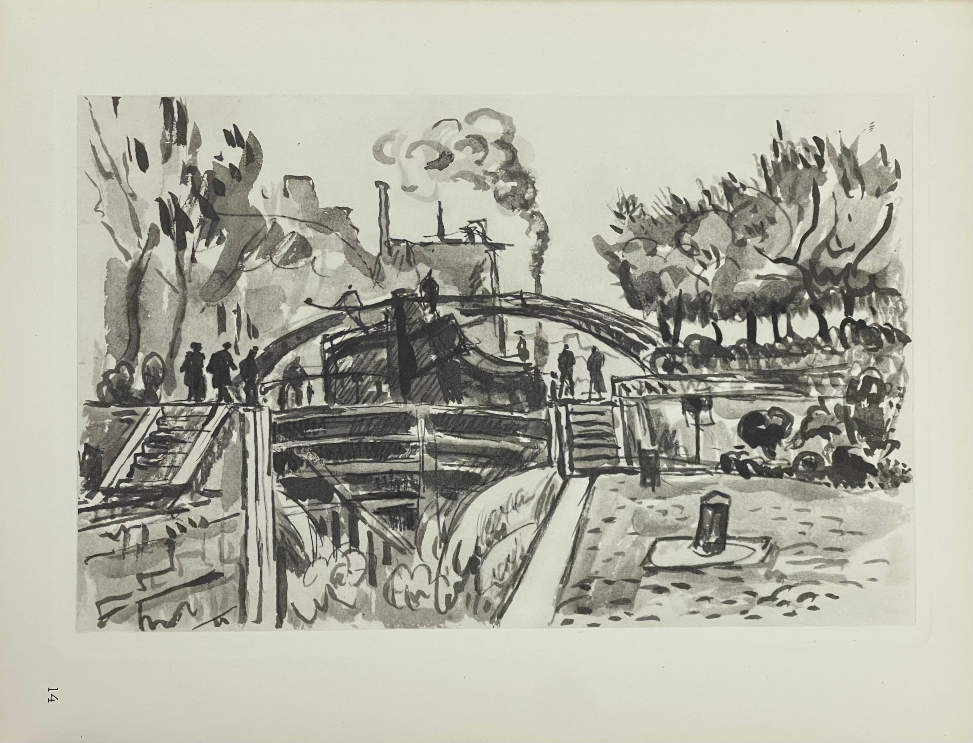 Signac, L'Hôtel du Nord, Signac Dessins (d'après) en vente 2