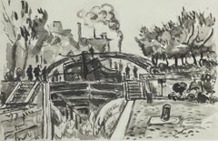 Signac, L'Hôtel du Nord, Signac Dessins (nach)