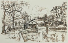 Vintage Signac, L'Hôtel du Nord, Signac Dessins (after)