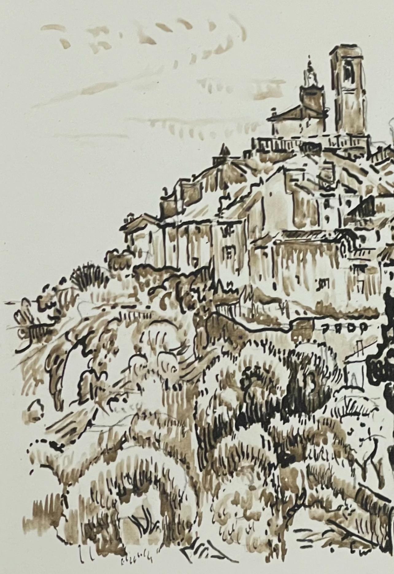Paul Signac, St-Paul-de-Vence, Signac Dessins (dopo) in vendita 1