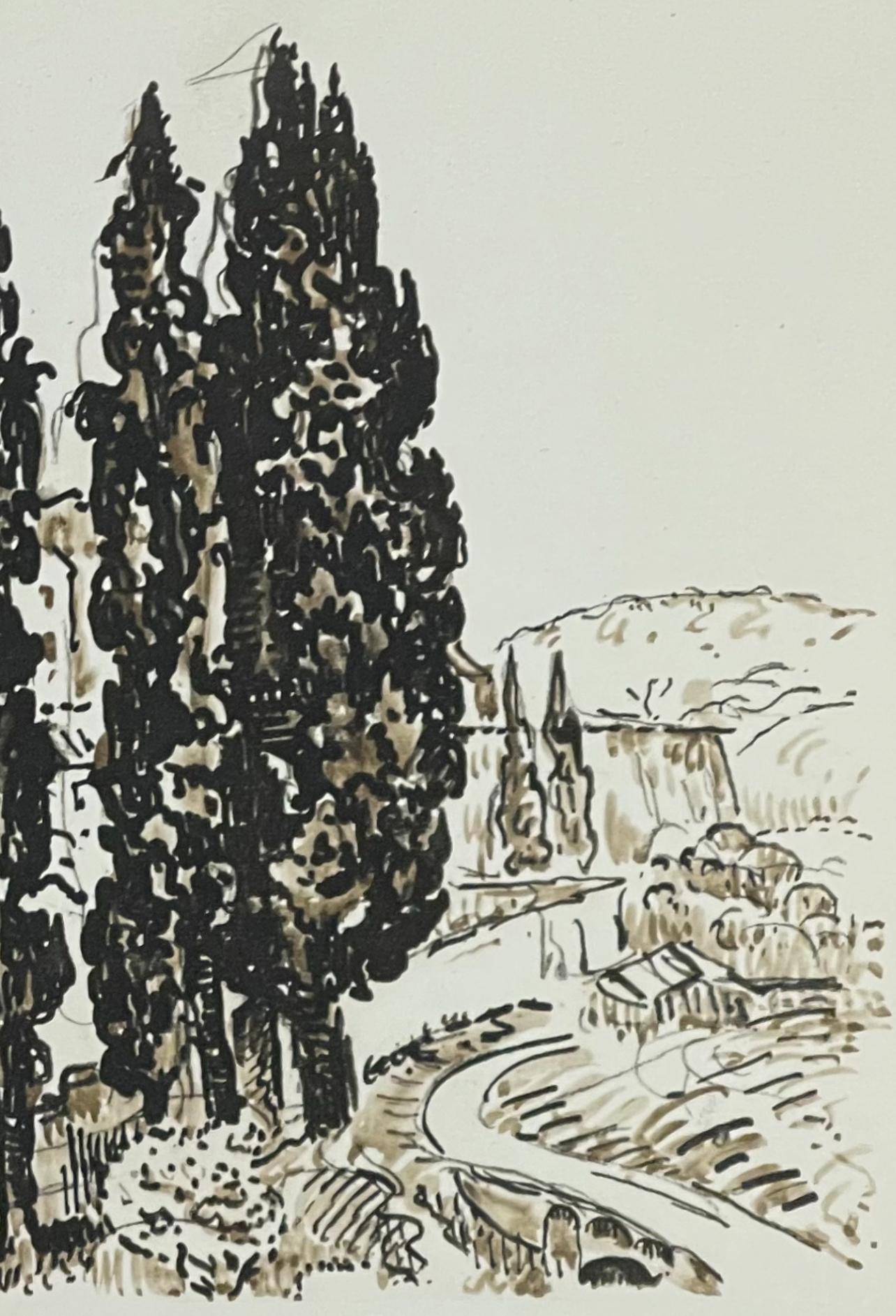 Paul Signac, St-Paul-de-Vence, Signac Dessins (dopo) in vendita 4