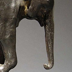 Le Jeune Eléphant, Bronze, Paul Simon, circa 1920