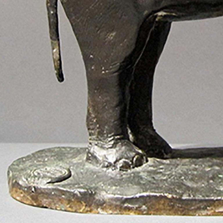 Le Jeune Eléphant, Bronze, Paul Simon, circa 1920 For Sale 1