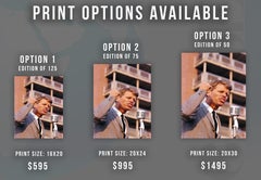 Robert Kennedy Giving Speech Fine Art Print