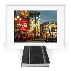 London. Portrait of a City 'Piccadilly Circus’ Color Print & Limited Ed Book