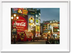 London. « Portrait d'une ville : Piccadilly Circus » – Tirage en couleur et livre en édition limitée