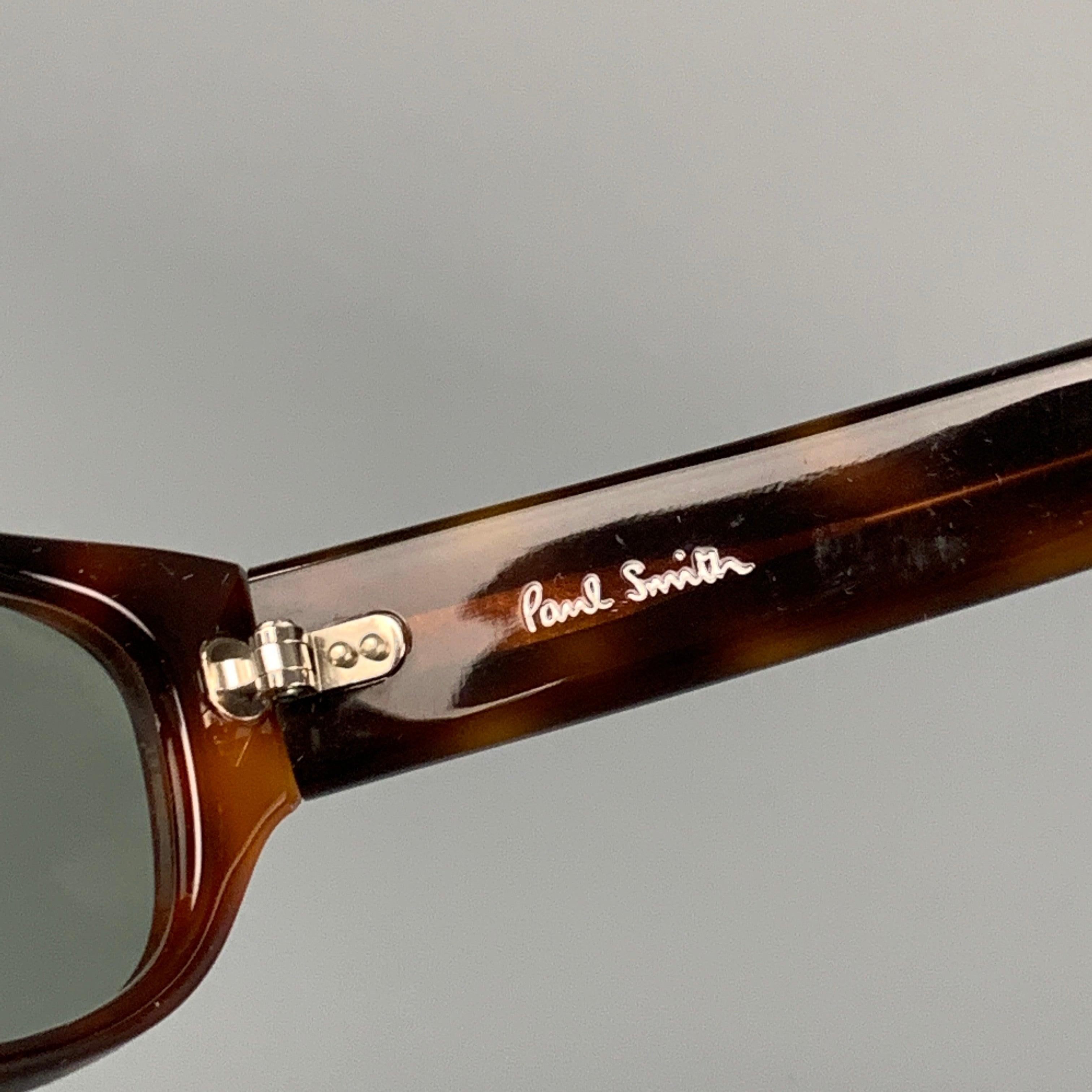 PAUL SMITH Brown Tortoiseshell Acetate Sunglasses & Eyewear For Sale 1