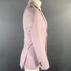 PAUL SMITH Chest Size 38 Lavender Wool Blend Notch Lapel Sport Coat