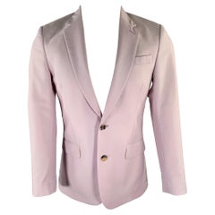 PAUL SMITH Chest Size 38 Lavender Wool Blend Notch Lapel Sport Coat