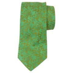 PAUL SMITH Corbata de seda verde Made in Italy